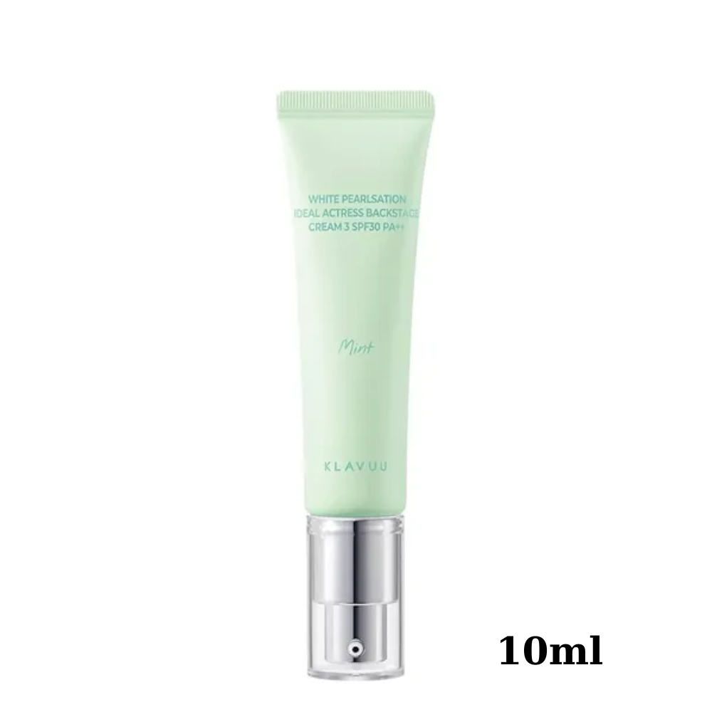 Kem lót Klavuu White Pearlsation Ideal Actress Backstage Cream SPF30 Pa++ 30ml dưỡng ẩm giúp làm nổi bật vẻ đẹp tự nhiên