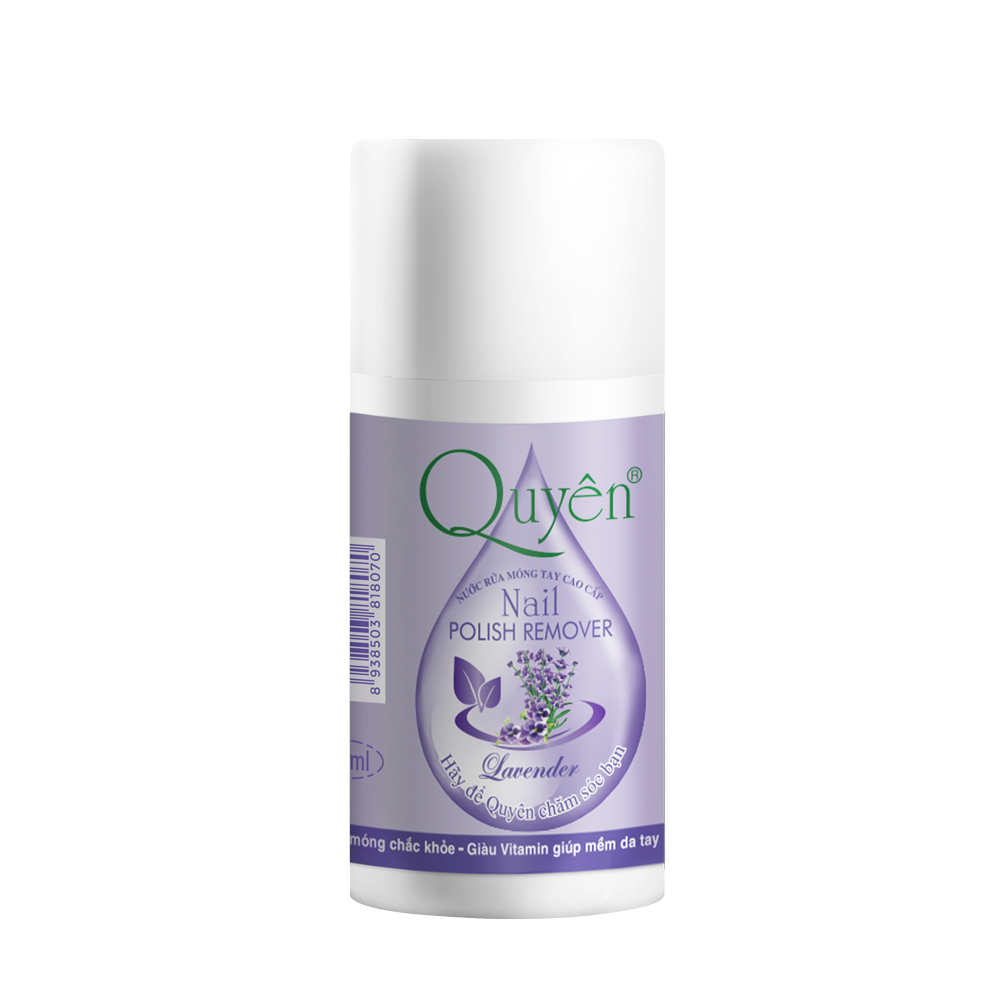 Nước rửa móng Quyên Nail Polish Remover 1000ml làm sạch nhanh chóng mùi hương dễ chịu