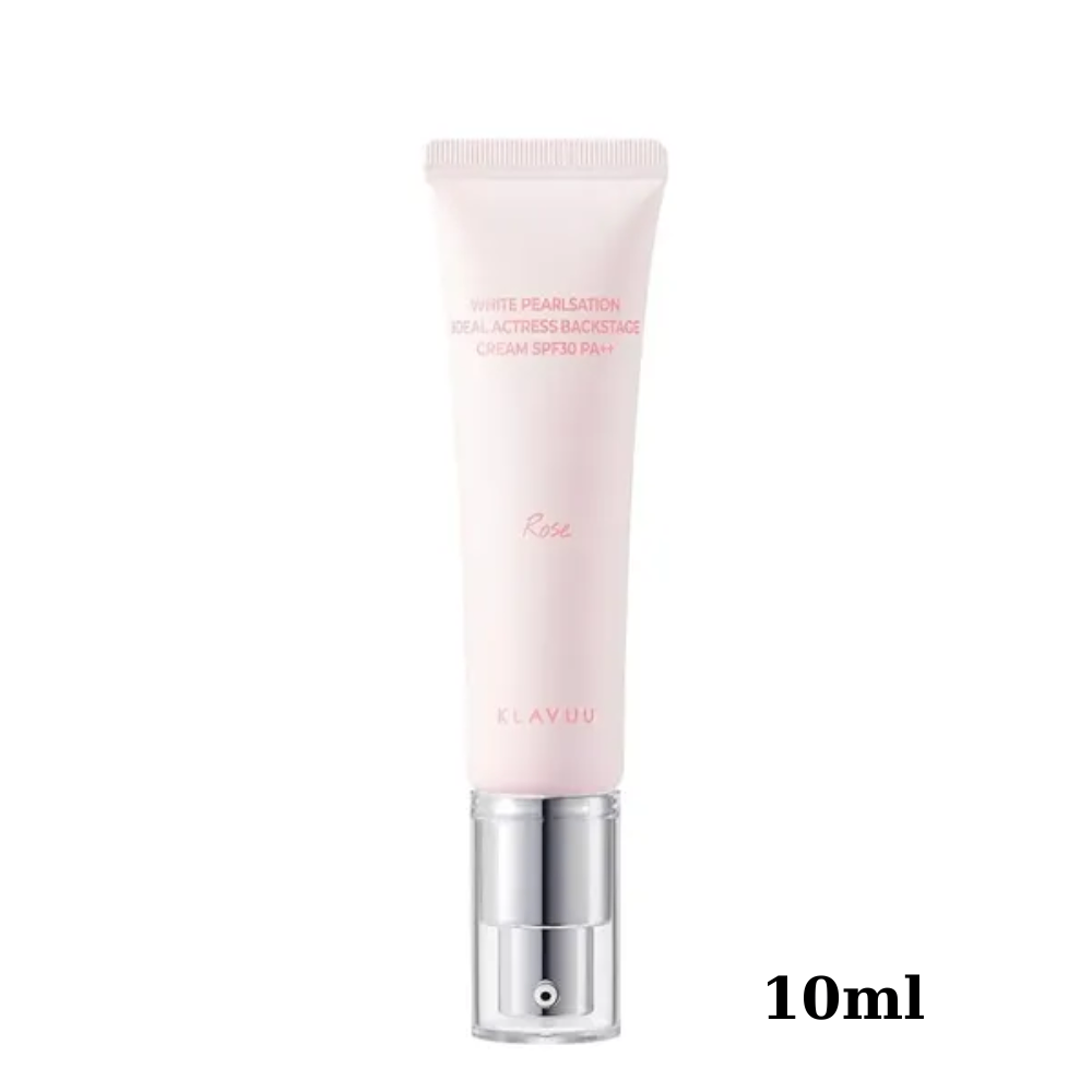 Kem lót Klavuu White Pearlsation Ideal Actress Backstage Cream SPF30 Pa++ 30ml dưỡng ẩm giúp làm nổi bật vẻ đẹp tự nhiên