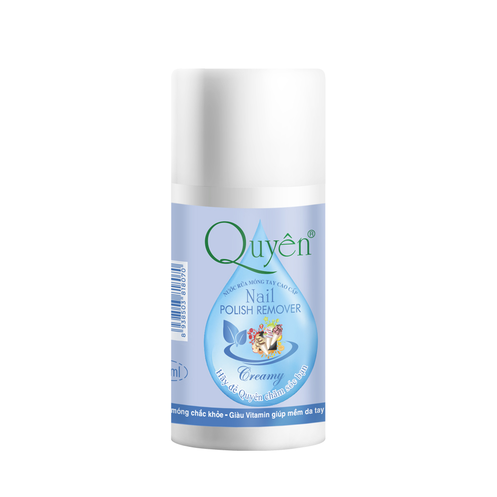 Nước rửa móng Quyên Nail Polish Remover 1000ml làm sạch nhanh chóng mùi hương dễ chịu