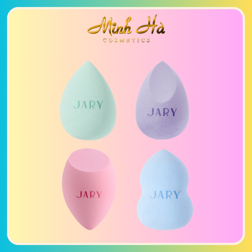 Mút trang điểm JARY Makeup Sponge giúp lớp nền mịn màng đều màu