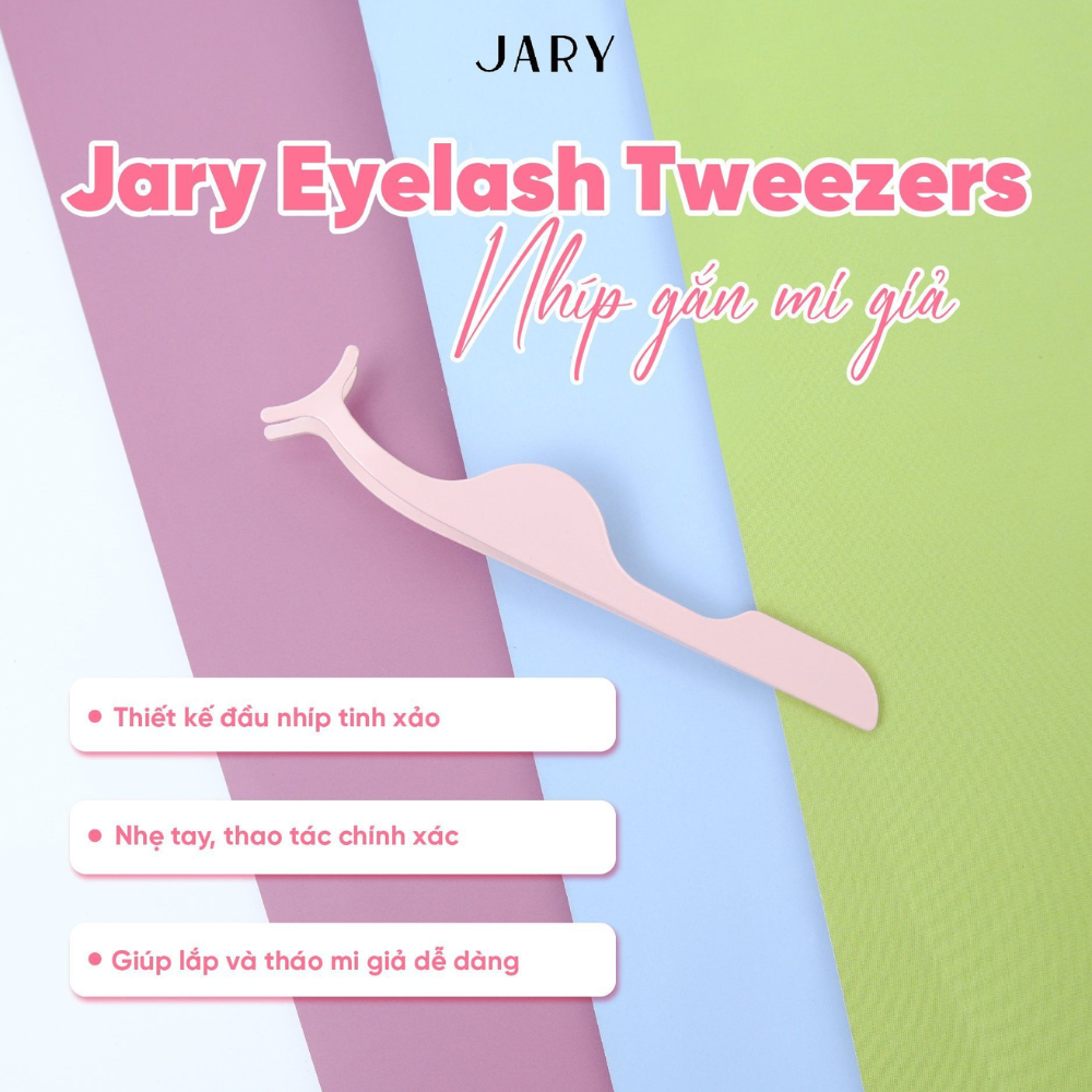 Nhíp gắp mi giả Jary Eyelash Tweezers nhẹ tay thao tác dễ dàng