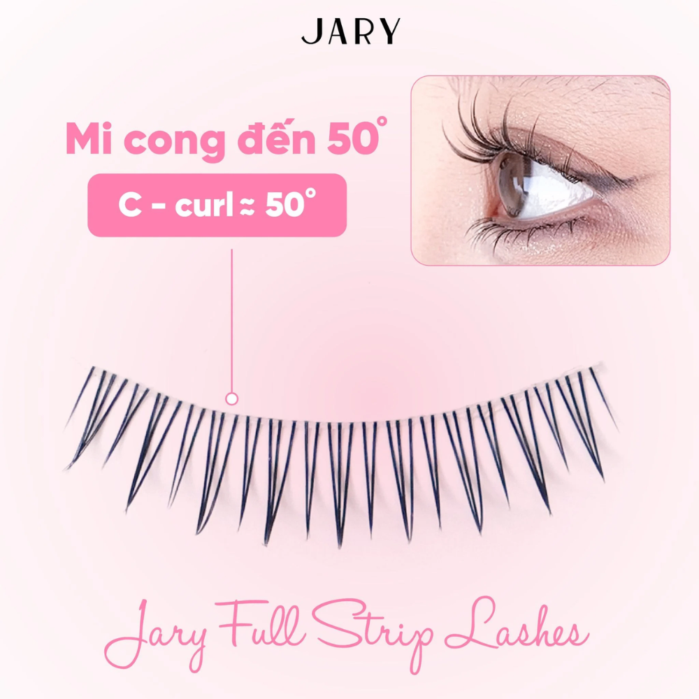 Mi giả JARY Full Strip Lashes cho đôi mắt thêm thu hút