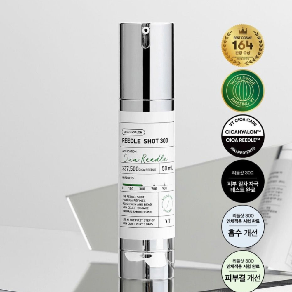 Tinh chất VT Cosmetics Cica Reedle Shot Essence 50ml tái tạo căng bóng da