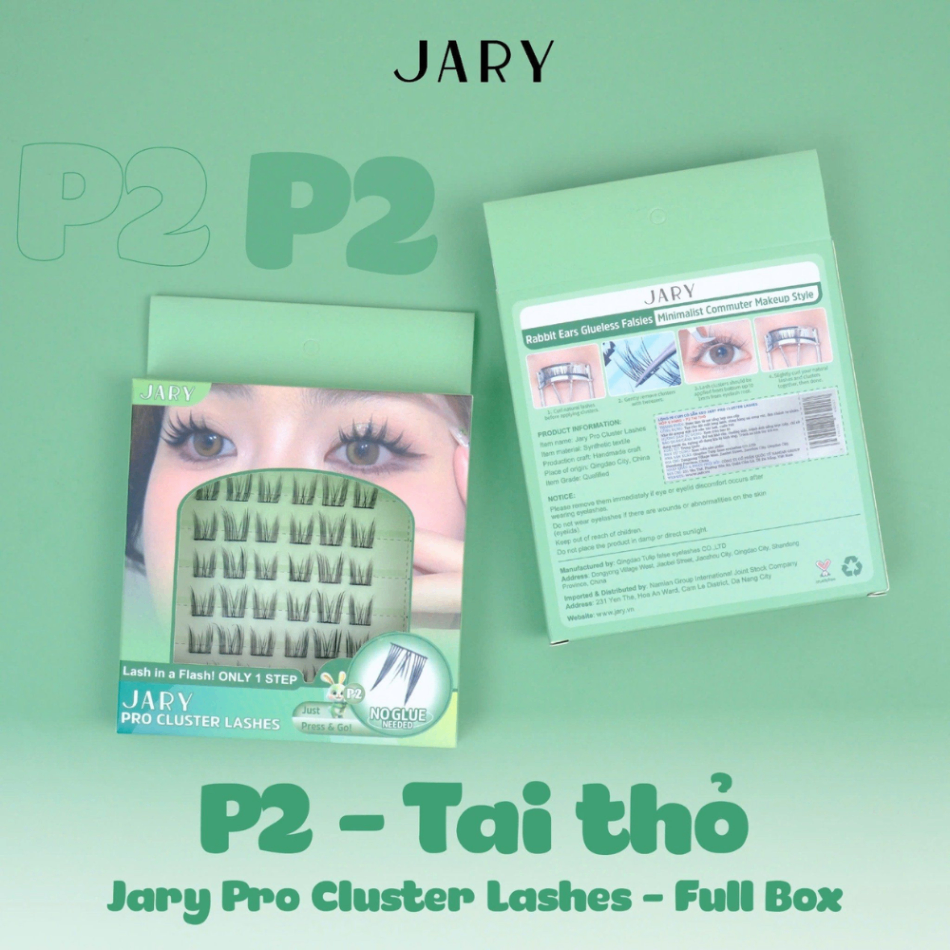 Mi sẵn keo JARY Pro Cluster Lashes tạo hiệu ứng cho đôi mắt thêm cuốn hút