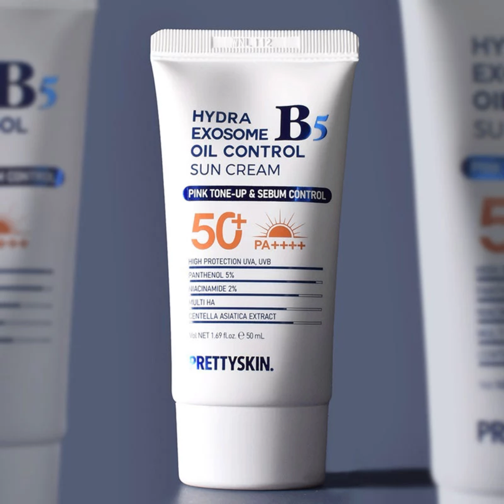 Kem chống nắng Prettyskin Hydra B5 50ml nâng tone dịu da kiềm dầu