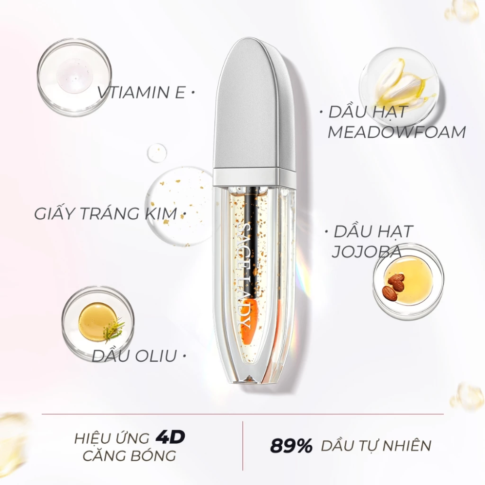 Son dưỡng môi Sace Lady Lip Treatment Oil SL659 3.3g dưỡng ẩm cho dôi môi mềm mại