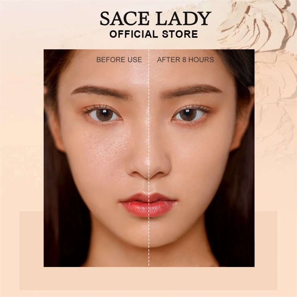 Phấn phủ nén Sace Lady Lasting Waterproof Pressed Powder 10g kiểm soát dầu dễ tán