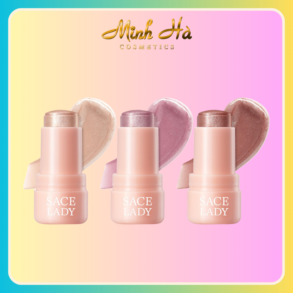 Thỏi bắt sáng Sace Lady Cooling Jelly Highlighter Stick 8g kết cấu thạch lâu trôi
