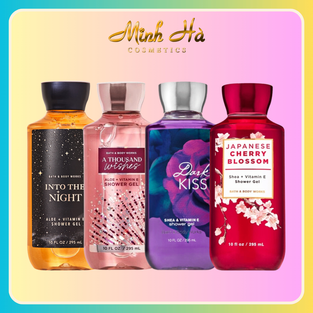 Sữa tắm Bath & Body Works 295ml các loại mùi hương ngọt ngào, sang trọng