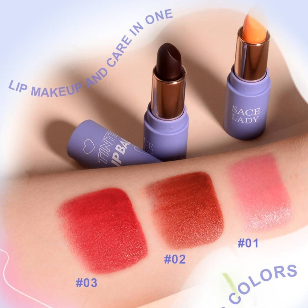 Son dưỡng môi Sace Lady Tinted Lip Balm SL627 4g dưỡng ẩm đổi màu theo nhiệt độ