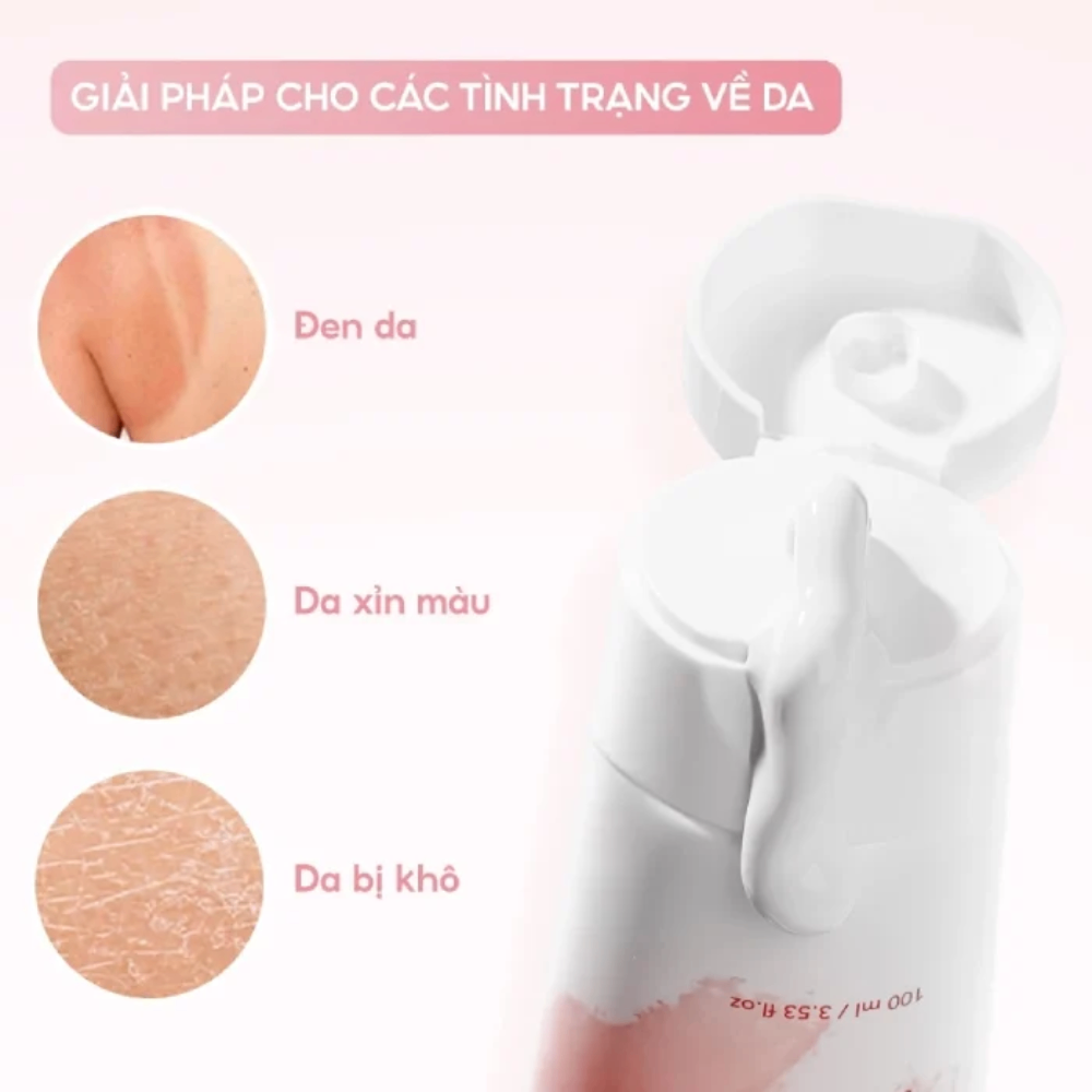 Dưỡng thể chống nắng Grace and Glow Black Opium Brightening Sun Body Serum 100ml làm sáng bảo vệ da hiệu quả