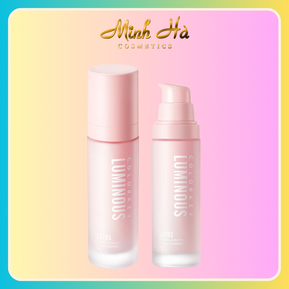 Gel dưỡng ẩm Colorkey Luminous Lotus 50ml làm dịu hỗ trợ sáng da