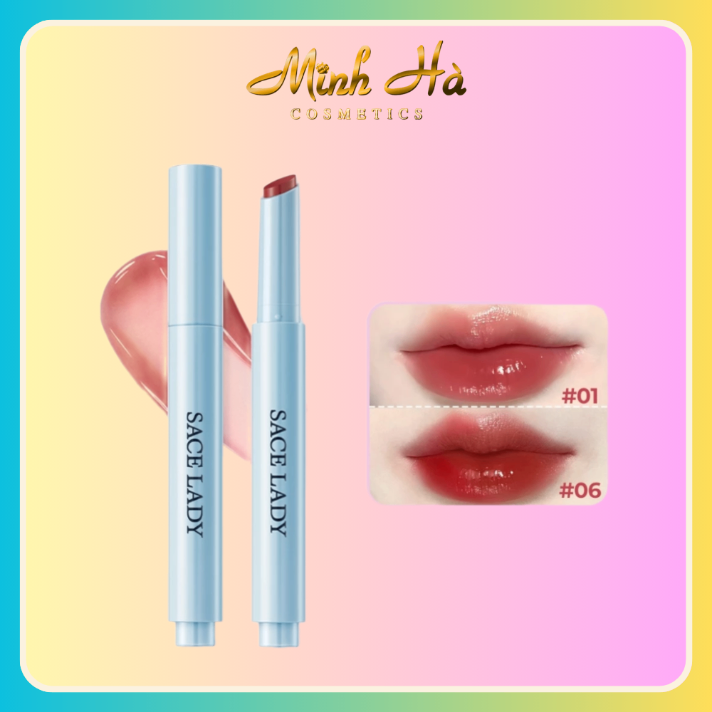 Son tint bóng Sace Lady Airy Fresh Glasting Water Tint Lipstick SL657 1.8g sáng bóng, mọng nước