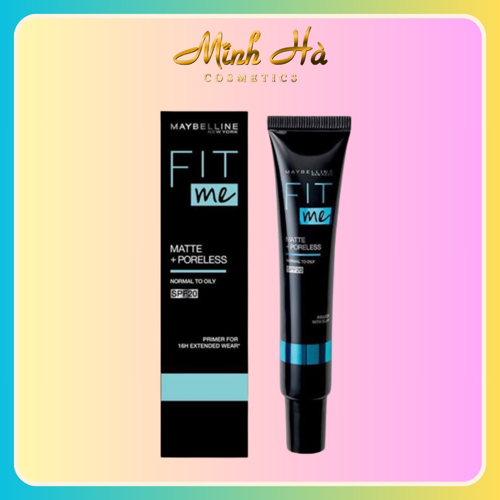 ​​Kem lót Maybelline Fit Me Primer Matte+Poreless SPF 20 30ml kiềm dầu ngăn xuống tone