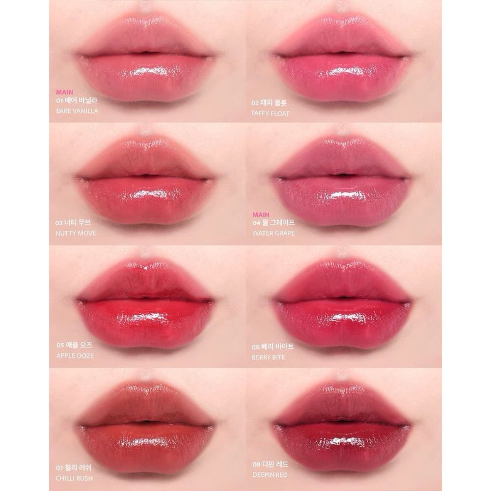 Son Romand Bare Water Tint 4.5g lên màu chuẩn lâu trôi