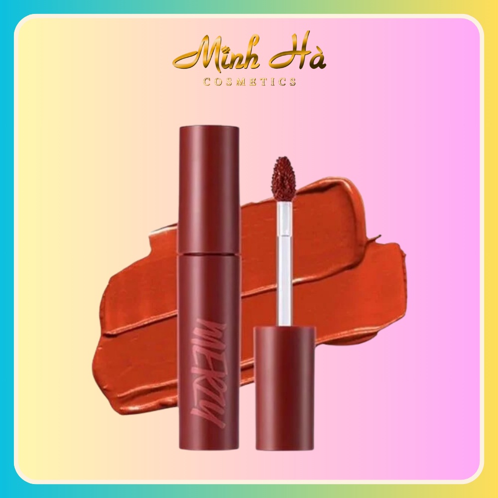 Son kem lì Merzy Bite The Beat Mellow Tint 4g chất son mềm mịn lâu trôi