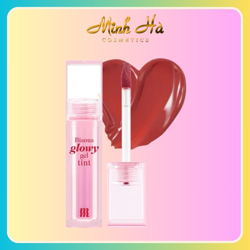 Son bóng Merzy Bisous Glowy Gel Tint 4g căng mọng bền màu