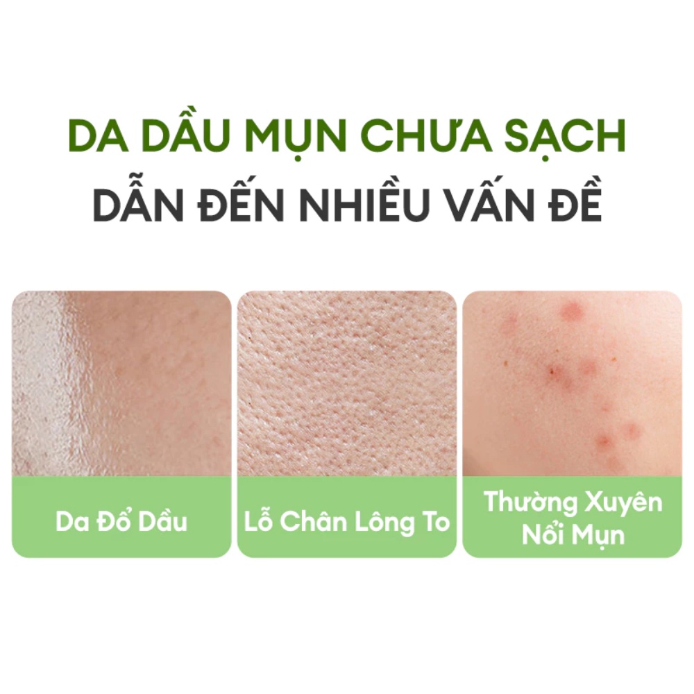 Mặt nạ kem bùn trà xanh Colorkey Luminous Green Tea Purifying Clay Mask 60g dành cho da dầu mụn