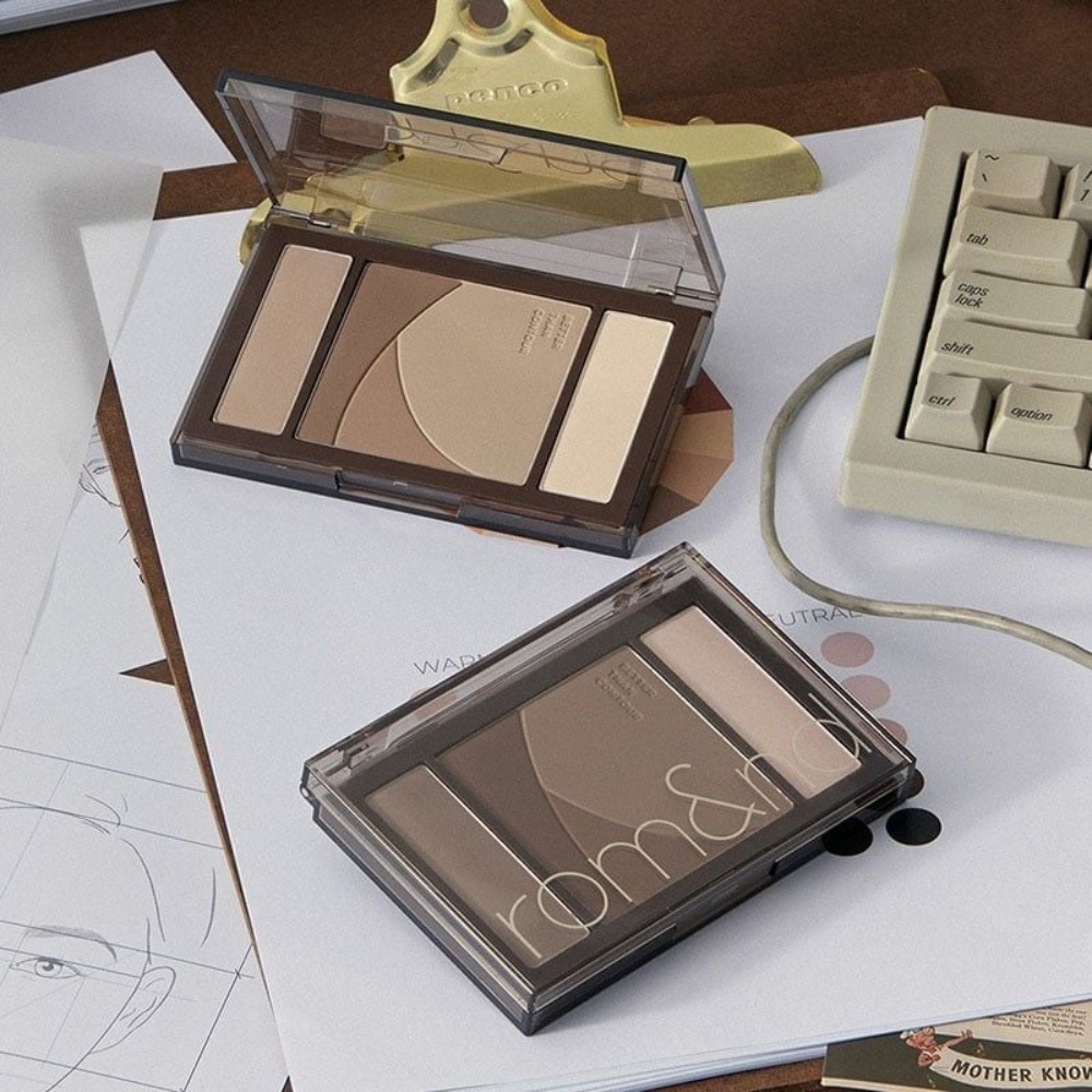 Bảng tạo khối Romand Better Than Contour 20.5g tạo tỉ lệ cân bằng cho gương mặt tiện lợi, dễ dàng sử dụng