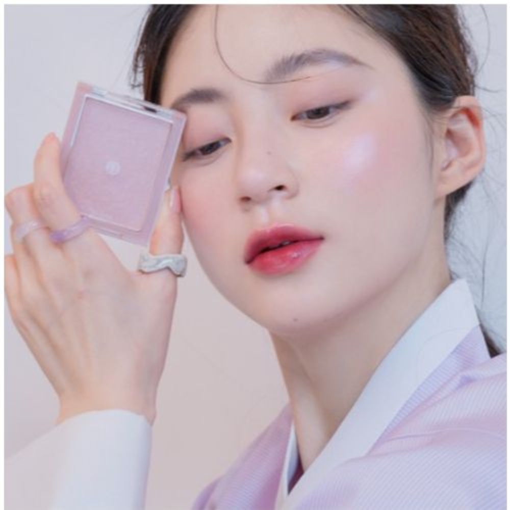 Phấn bắt sáng Romand See-Through Veillighter 5.5g ánh nhũ lấp lánh xinh xắn trong trẻo tự nhiên