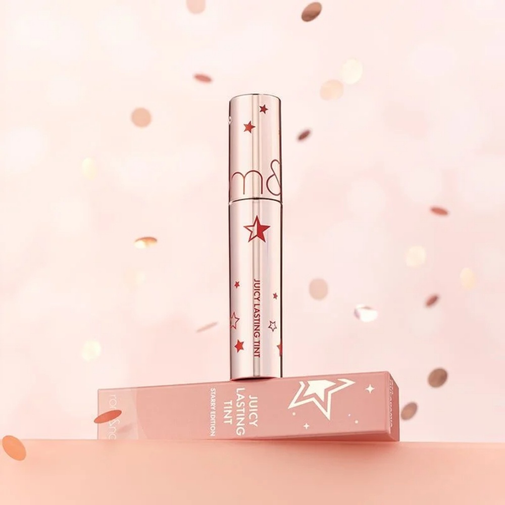 Son kem Romand Juicy Lasting Tint Starry Edition #23 Nucadamia 5.5g bám màu căng mọng