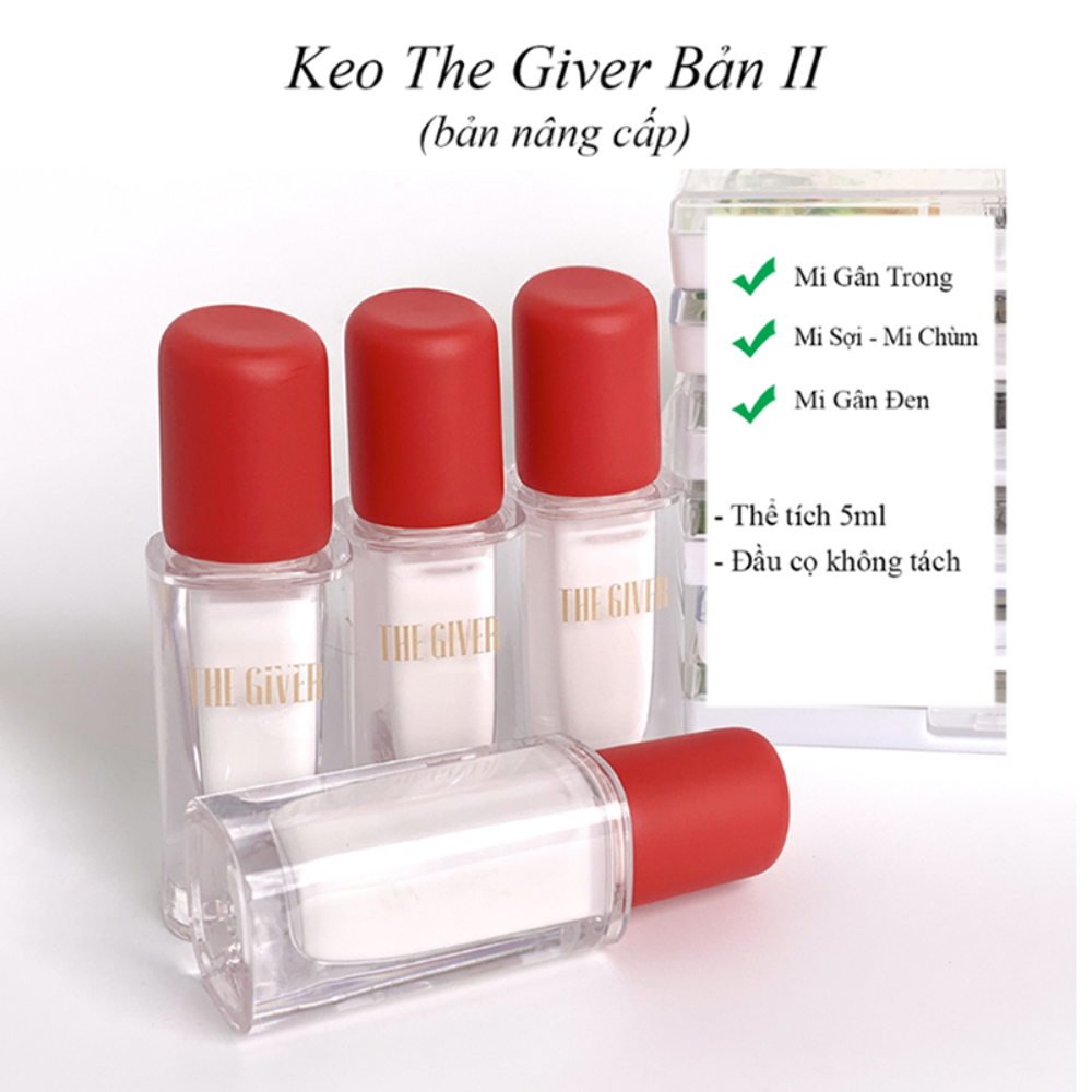 Keo dán mi The Giver II bản nâng cấp 5ml bám chắc, chất liệu cao cấp