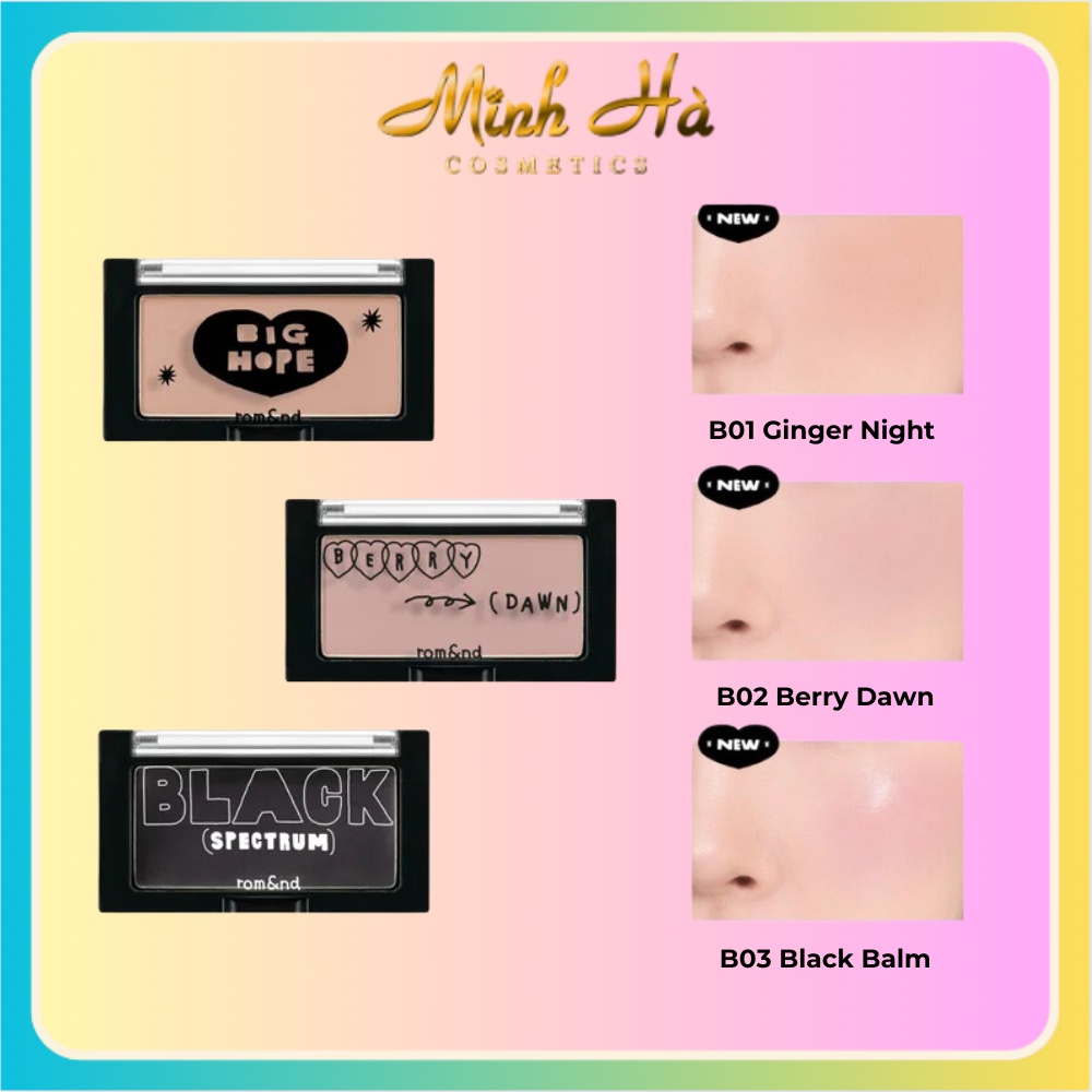 (ROMAND X INAPSQUARE) Phấn má hồng Romand Better Than Cheek Limited 4g bột cực mịn, nhanh tệp vào da