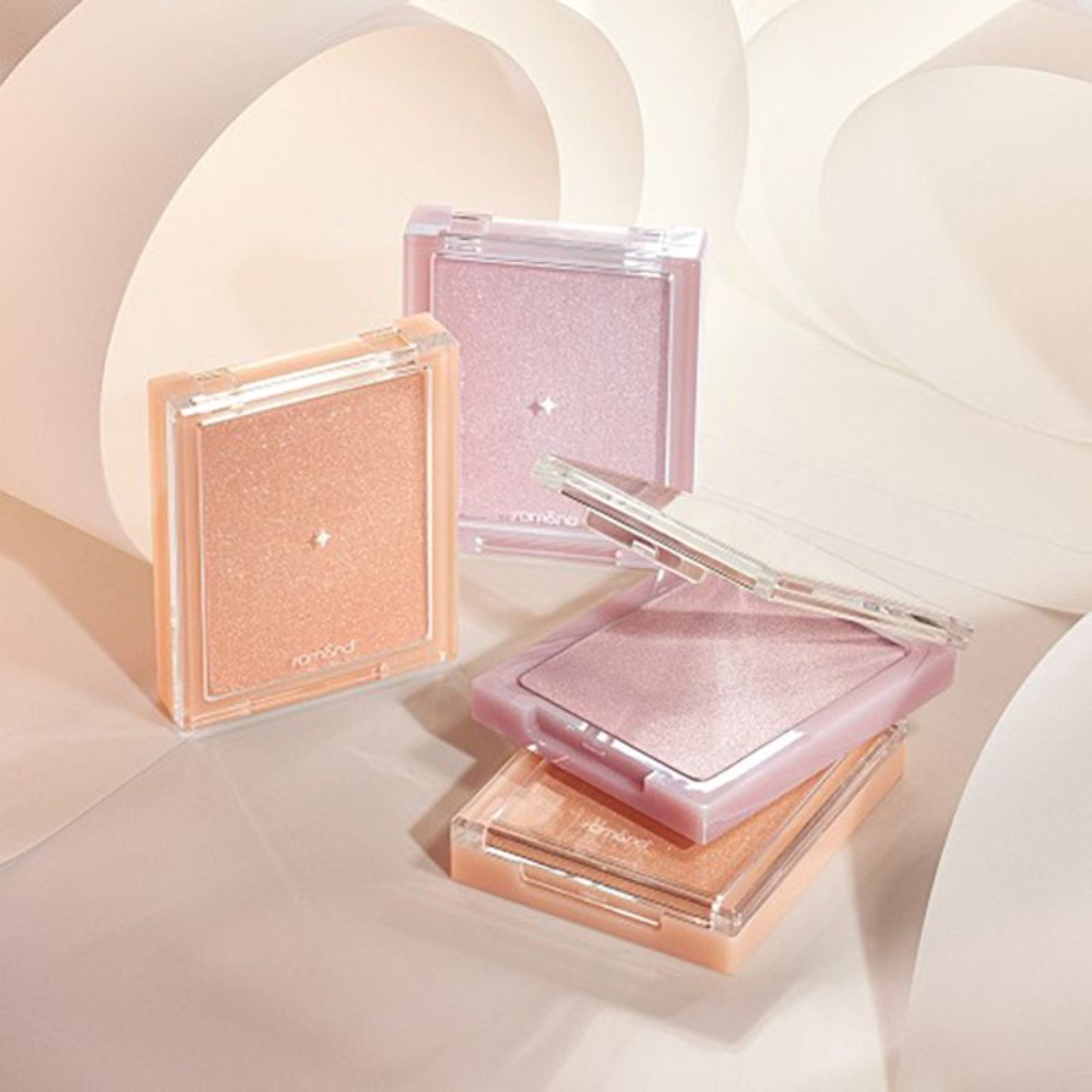 Phấn bắt sáng Romand See-Through Veillighter 5.5g ánh nhũ lấp lánh xinh xắn trong trẻo tự nhiên