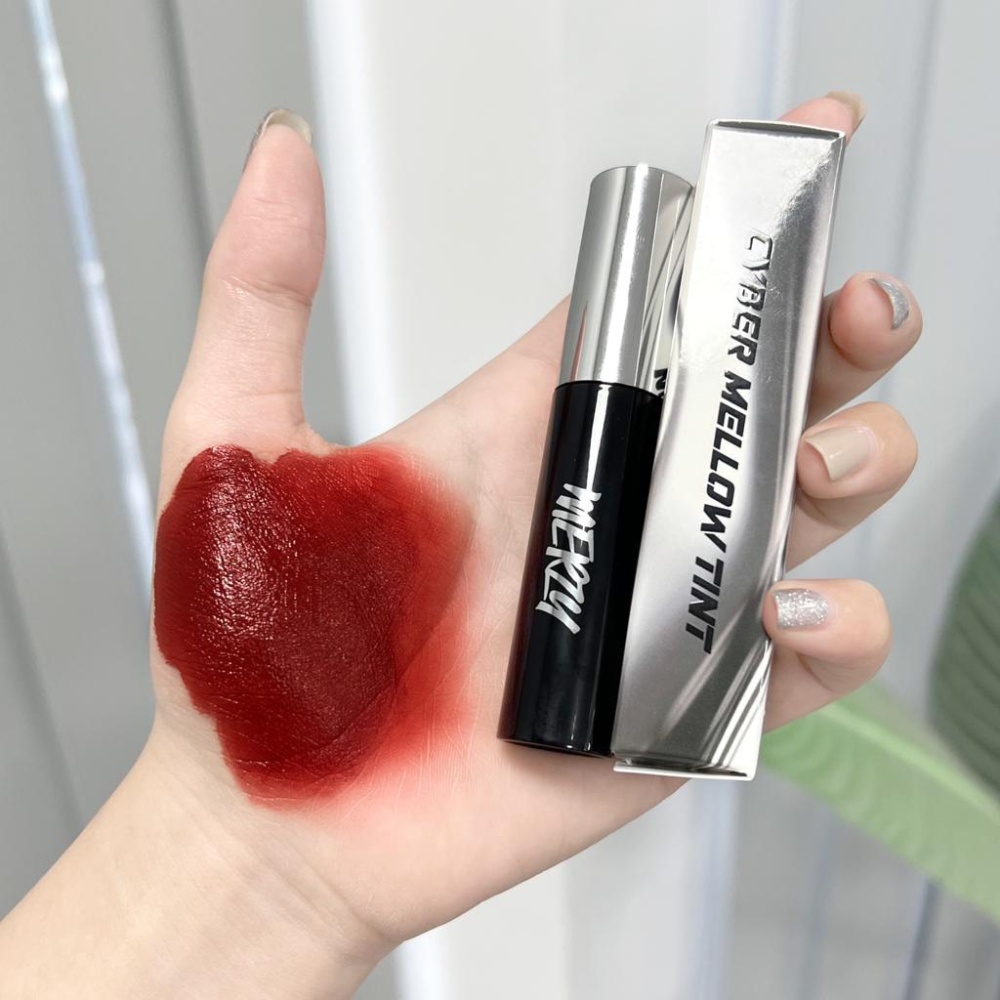 [NEW BY AI] Son kem lì mịn mượt Merzy Cyber Mellow Tint 4g nhẹ môi, bền màu lâu trôi