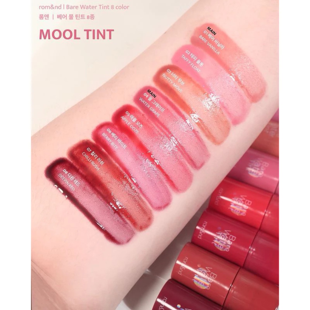 Son Romand Bare Water Tint 4.5g lên màu chuẩn lâu trôi