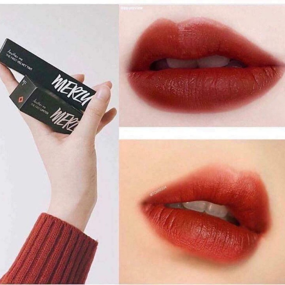 Son kem lì Merzy Another Me The First Velvet Tint 4.5g chất son mềm mại lâu trôi