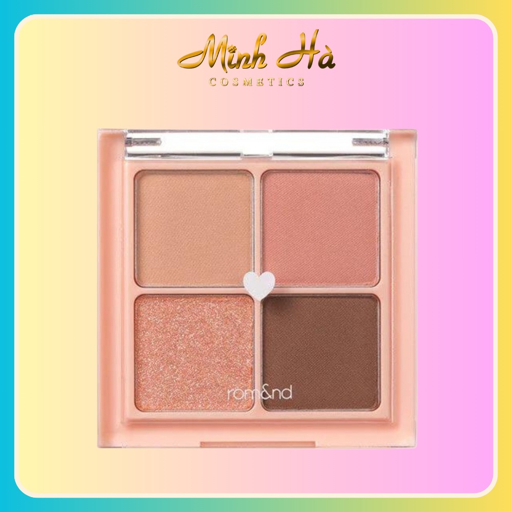 Phấn mắt Romand 4 ô Better Than Eye Pallette 6.5g xinh xắn, nhỏ gọn nhưng cầm chắc tay