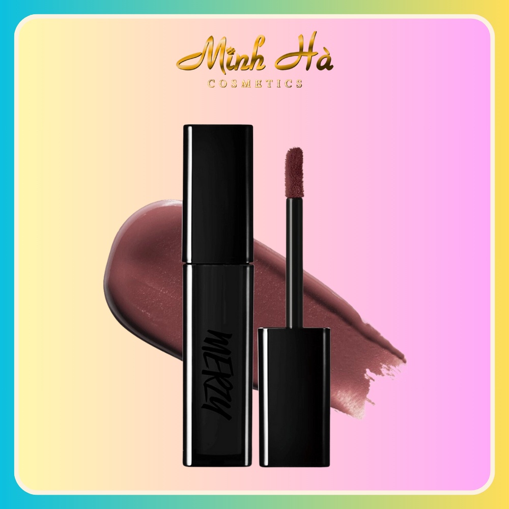 Son kem lì Merzy Noir In The Velvet 4g cho đôi môi tỏa sáng rực rỡ