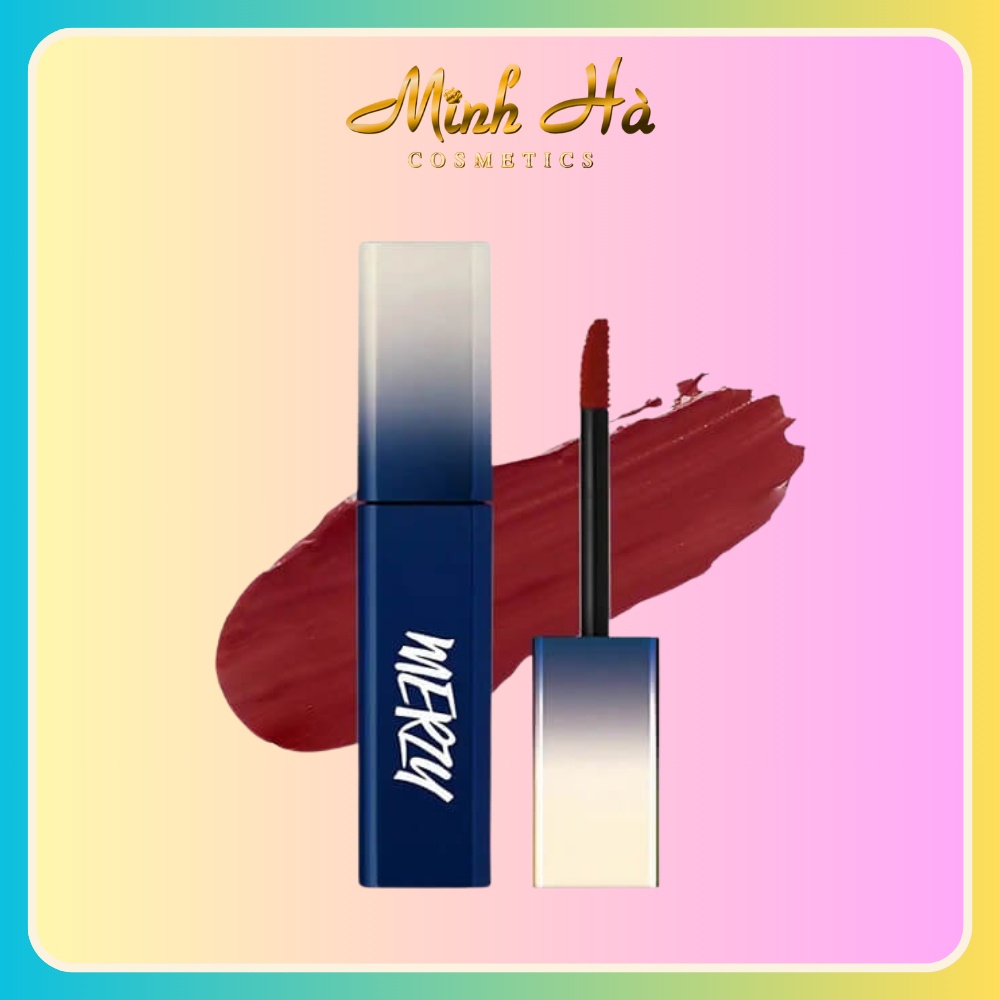 Son kem lì Merzy Blue Velvet Tint Season 3 Holiday Limited Edition 3.8g thời thượng mềm mịn trên môi