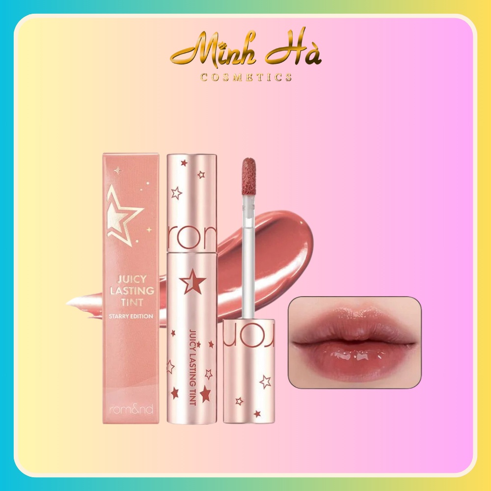 Son kem Romand Juicy Lasting Tint Starry Edition #23 Nucadamia 5.5g bám màu căng mọng