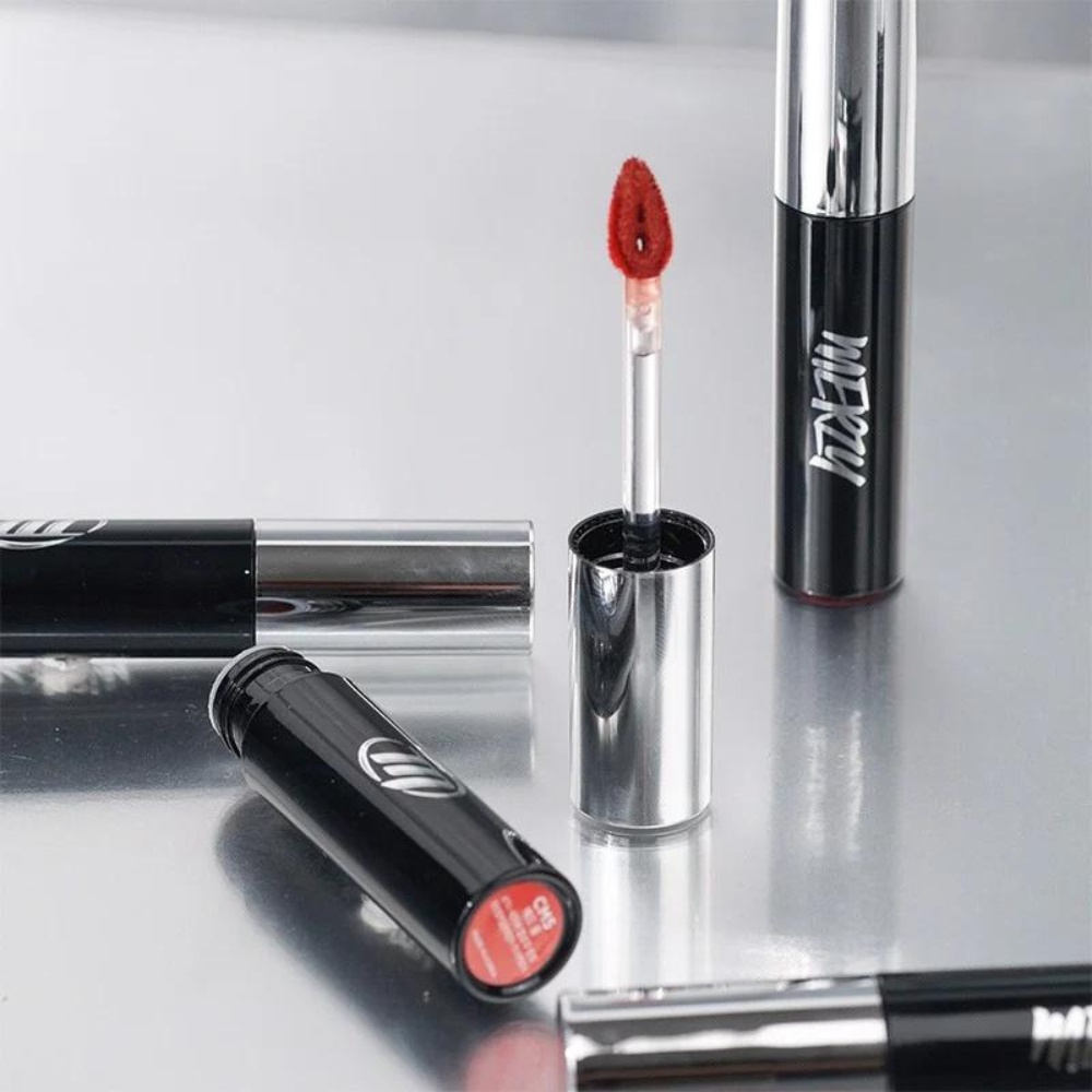 [NEW BY AI] Son kem lì mịn mượt Merzy Cyber Mellow Tint 4g nhẹ môi, bền màu lâu trôi