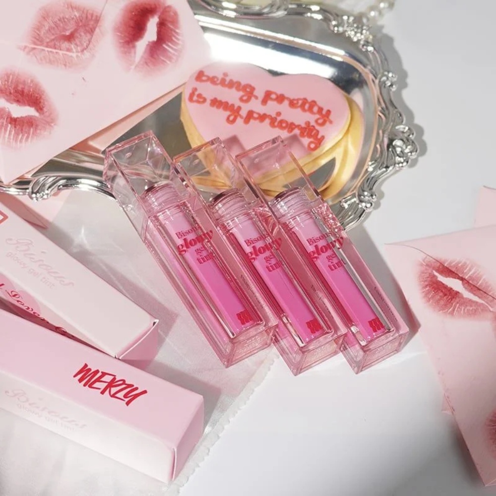 Son bóng Merzy Bisous Glowy Gel Tint 4g căng mọng bền màu