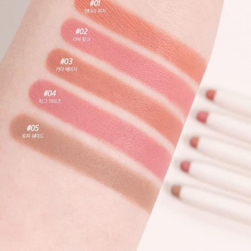Chì kẻ viền môi Romand Lip Mate Pencil 3g mịn lì lâu trôi màu sắc đa dạng