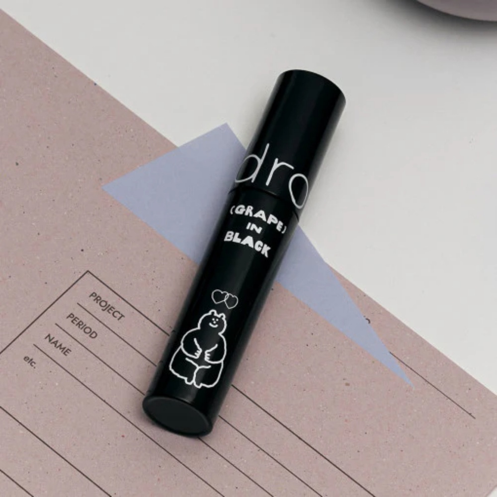 Son Romand Juicy Lasting Limited vỏ đen 5g #25 Bare Grape mềm mượt độ bám màu cao