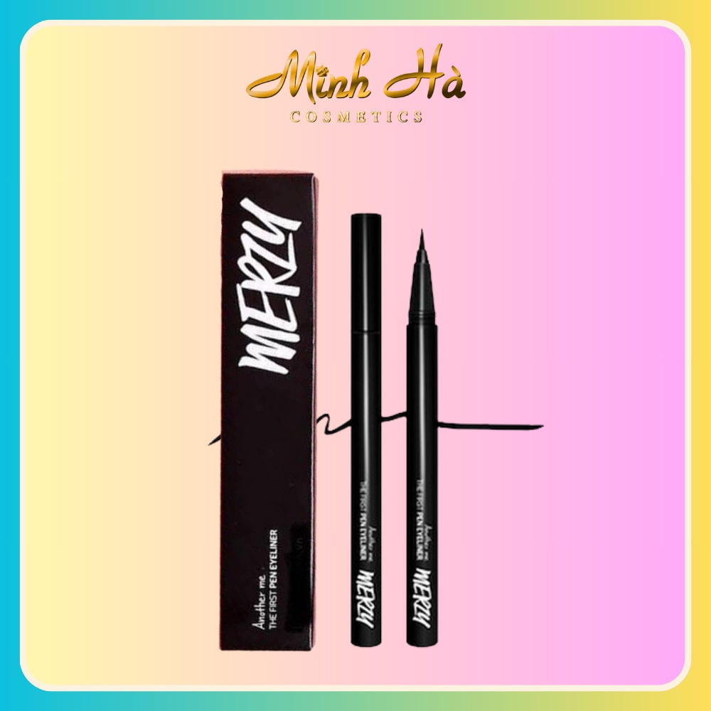 Bút kẻ mắt nước Merzy Another Me The First Pen Eyeliner 0.5g mực ra đều lâu trôi