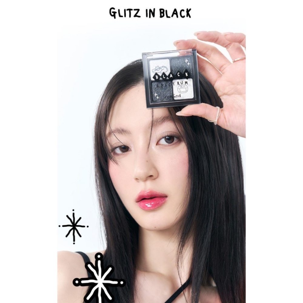 (ROMAND X INAPSQUARE) Phấn mắt Romand 4 ô Better Than Eyes Limited 10g độ lên màu chuẩn cũng độ bám màu ổn định bắt sáng