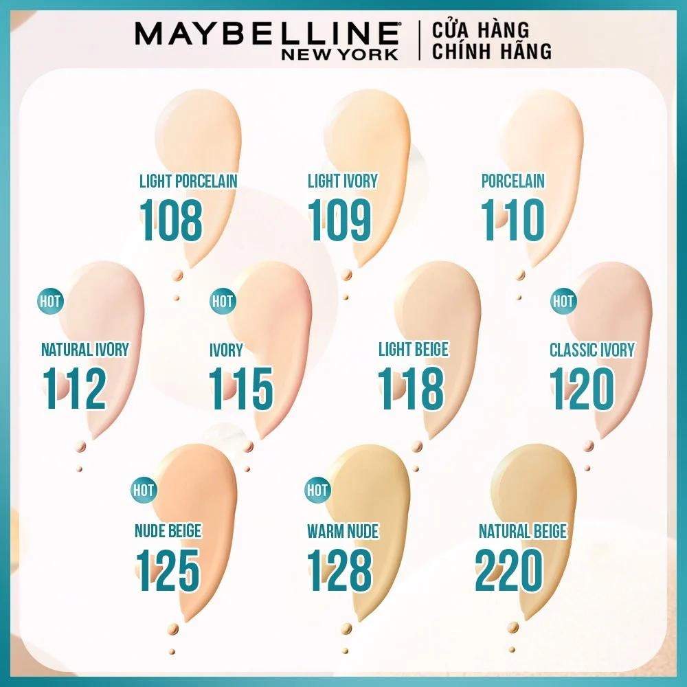 Kem nền Maybelline Fit Me Matte Poreless Foundation 30ml kiềm dầu che phủ cho da