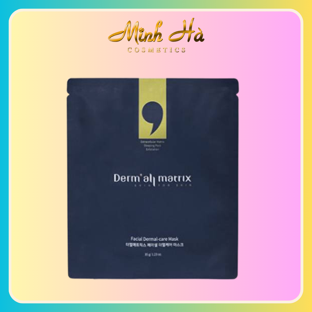 Mặt nạ Derm All Matrix Facial Dermal-Care Mask 35g dưỡng trắng chống lão hóa