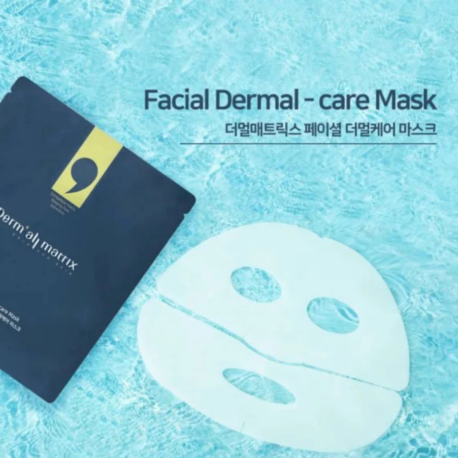 Mặt nạ Derm All Matrix Facial Dermal-Care Mask 35g dưỡng trắng chống lão hóa