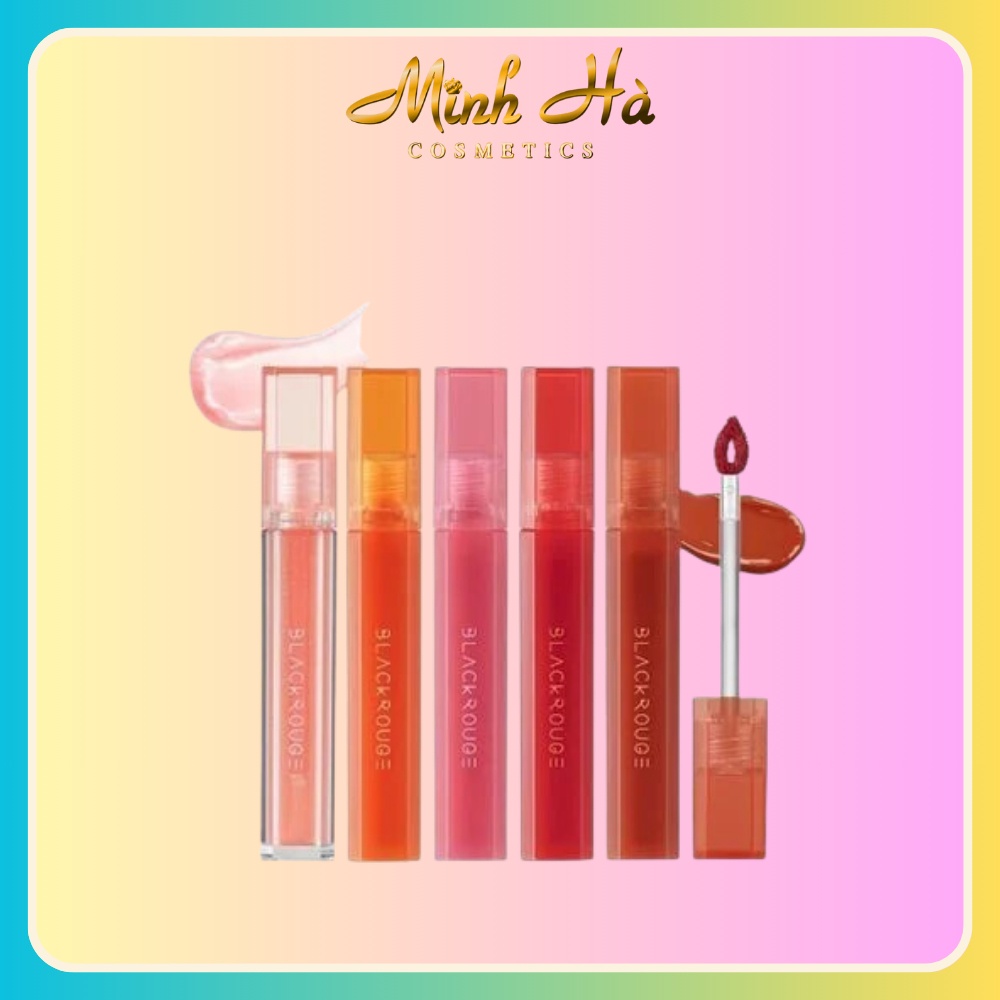 Son Black Rouge Half N Half Water Glow 4g mềm mượt tự nhiên