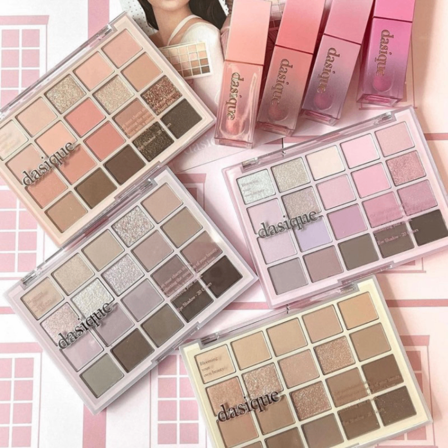 Phấn mắt trang điểm 20 ô Dasique Mood Shadow Palette 10g màu siêu xinh dễ tán