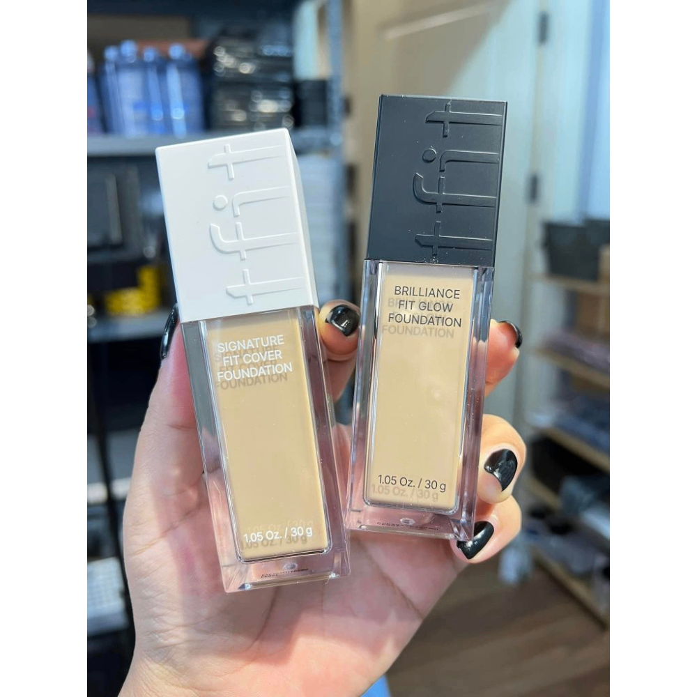 Kem nền trang điểm Tfit Signature Fit Cover Foundation + Brilliance Fit Glow Foundation 30g