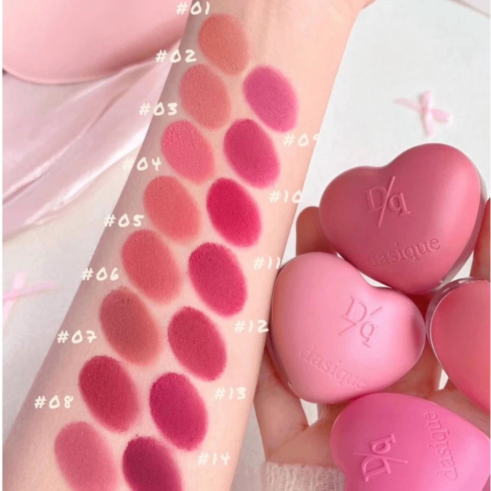 Son bùn Dasique Souffle Color Pot 6g mềm mại dễ tán