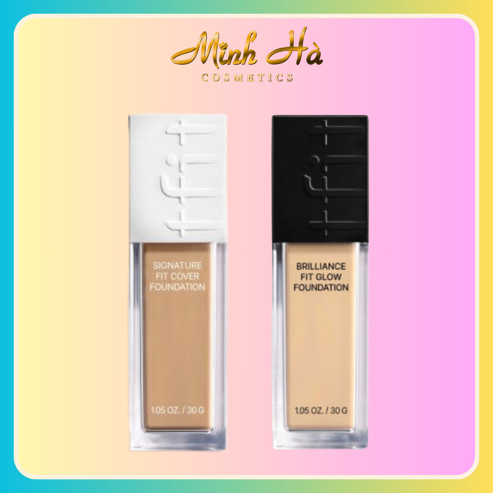 Kem nền trang điểm Tfit Signature Fit Cover Foundation + Brilliance Fit Glow Foundation 30g